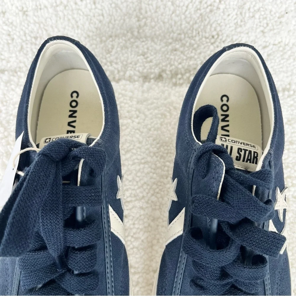 Converse Unisex Star Player 76 Ox Navy White Sneakers Men 10 Women 11.5 A11533C - Picture 4 of 12